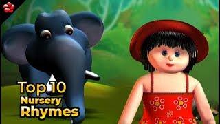 Top 10 nursery rhymes from manjadi  Malayalam kids cartoon