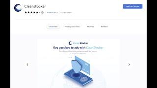 CleanBlocker adware - how to remove?