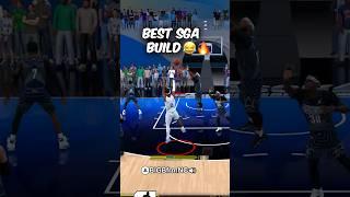 Shai Gilgeous-Alexander Build is CLUTCH on NBA 2K25! #shorts