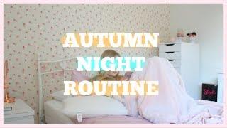 Autumn Night Routine! | Floral Louisa