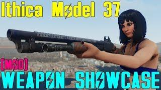 Fallout 4: Weapon Showcases: Ithaca Model 37 Pump Shotgun (Mod)