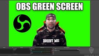 OBS Studio Green Screen Tutorial [ Remove Greenscreen Quick and Easy ]