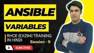 Session - 9 | Managing Variables in Ansible | Using Variables in Ansible Playbooks | Nehra Classes