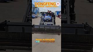 DONGFENG DF-244G2B (новинка 2025) с навесным оборудованием уезжает в личное подсобное хозяйство.