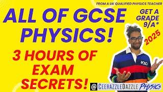 ALL OF GCSE PHYSICS IN ONE VIDEO (ULTIMATE 2024 EDITION  FREE 3 hour revision lesson)