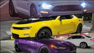 Epic Night of 600-1000HP Street Racing! Turbo Mustangs, Nitrous C7 Z06, M3, Built 335i, Q60, & More!