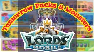 March 11, 2025 Packs and Monsters Lords Mobile