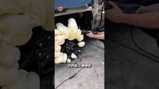 이 노란 거품, 왜 이렇게 부풀어 오를까?