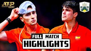 Carlos Alcaraz vs Ugo Humbert R3 Highlights - ATP Paris Masters 2024