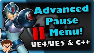 Advanced Pause Menu! | How To Make YOUR OWN Fighting Game | UE4/UE5 & C++ Tutorial, Part 144