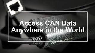 Kvaser Ethercan Light HS: Access CAN Data From Anywhere in the World