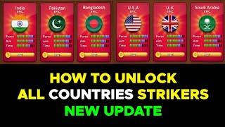 How to Unlock All Countries Strikers | Carrom Pool New Update | Jamot Gaming