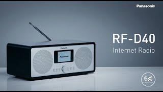 Internetradio RF-D40 mit DAB+ und UKW | Panasonic Produktvorstellung