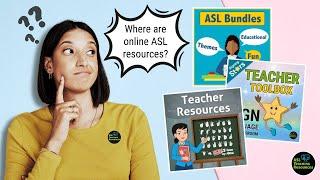 Where Are Online ASL Resources?