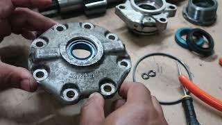 W124 Steering box Rebuild & replace seal kit