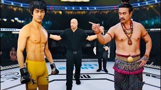 PS5 | Bruce Lee vs. Titan street Old fighter [EA Sport UFC 4]