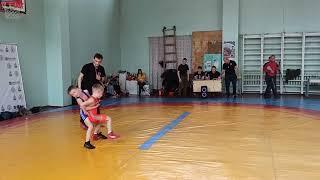 Павличенко Евгений 1 схватка в 25 кг Луганск