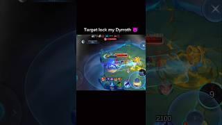 Target lock my Dyr #dyrroth #yin #mobilelegends #mlbb #shorts #short @Jheayn #outplayed