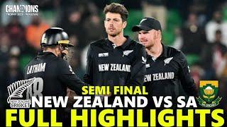 NEW ZEALAND VS SOUTH AFRICA ICC CHAMPIONS TROPHY 2025 SEMI FINAL MATCH HIGHLIGHTS | NZ VS SA bodlah