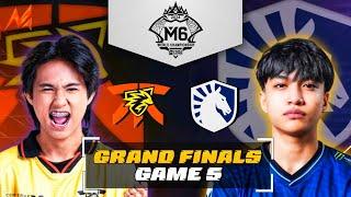 FNATIC ONIC PH vs TEAM LIQUID ID GAME 5 | M6 GRAND FINALS