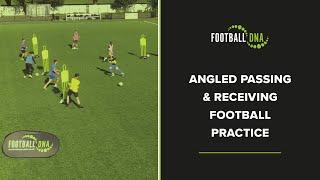 Football Coaching Drills: Angled Passing & Receiving