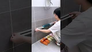 Folding wall mounted slipper holder|| #Ashhhtech #explore #shortsfeed #shorts #gadgets #trending