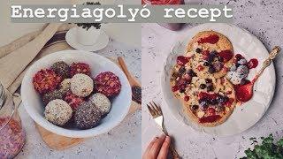 Energiagolyó recept | vegán