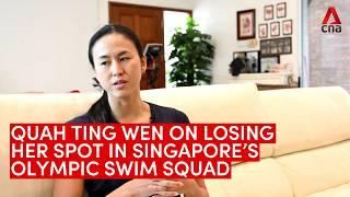 Quah Ting Wen on losing her spot in Singapore's Olympic team and what's next