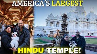 LARGEST HINDU TEMPLE IN USA | BAPS Shri Swaminarayan Mandir | Albeli Ritu