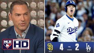 MLB Central | Shohei Ohtani proves he's the GOAT!- Mark DeRosa on Dodgers star's 2 RBIs, beat Padres