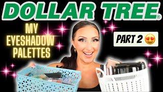 NATASHA DENONA is going to come after ME for THIS ‼️ || DOLLAR TREE Makeup Collection EYESHADOW Pt 2