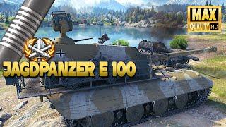 Jg.Pz. E 100: Thrilling game for the 3rd MOE - World of Tanks