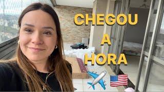 1 DIA ANTES DA MUDANÇA PROS EUA  APARTAMENTO VAZIO!