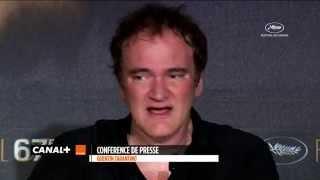 Cannes 2014 - QUENTIN TARANTINO : "The Palme d'Or gives you prestige"