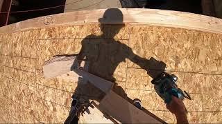 Construction POV // Building a Wall for a House