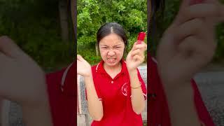 How to open a purple lipstick#short video #funny #shorts #lollipop