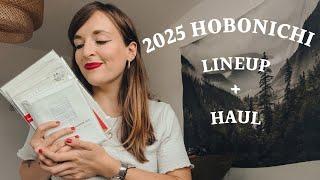 2025 HOBONICHI LINEUP + HAUL  | Meine Planner-Wahl für das nächste Jahr | coyote diaries