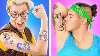 Sportler vs Nerd im Tattoo-Studio - Teil 4!