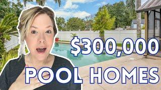 Top 6 $350,000 OR LESS Pool Homes Near Orlando -- Some Under $2000/mo