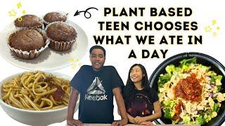 Letting our teen choose EVERY meal for a day | Vegan Recipes