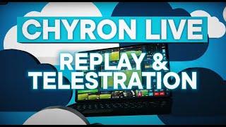 Chyron LIVE - All-in-One Cloud Production - Replay and Telestration