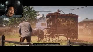 Markiplier Red Dead Redemption 2 - FUNNY MOMENTS