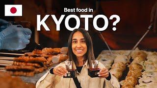 KYOTO FOOD VLOG! Is Nishiki Market a Tourist Trap? Japan