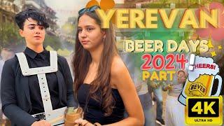 The BEER DAYS Festival PART 2 - Yereven, Armenia  - August 2024 - 4K 60FPS