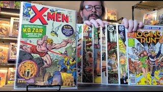 Silver and Bronze Age Haul!  Marvel and DC Comics!