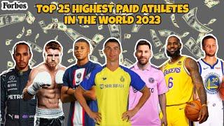 Top 25 HIGHEST PAID Athletes In The World 2023