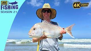 Surfcasting, Drone Fishing, and Netting Mullet