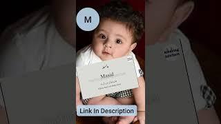 3 Beautiful Muslim Boy Names That Start With M #shorts