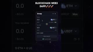 CREATE BLOCKCHAIN WEB3 DAPP #dex #cryptocurrencyexchange #defi