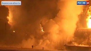 Russia: fuel train derails, catches fire near Kirov